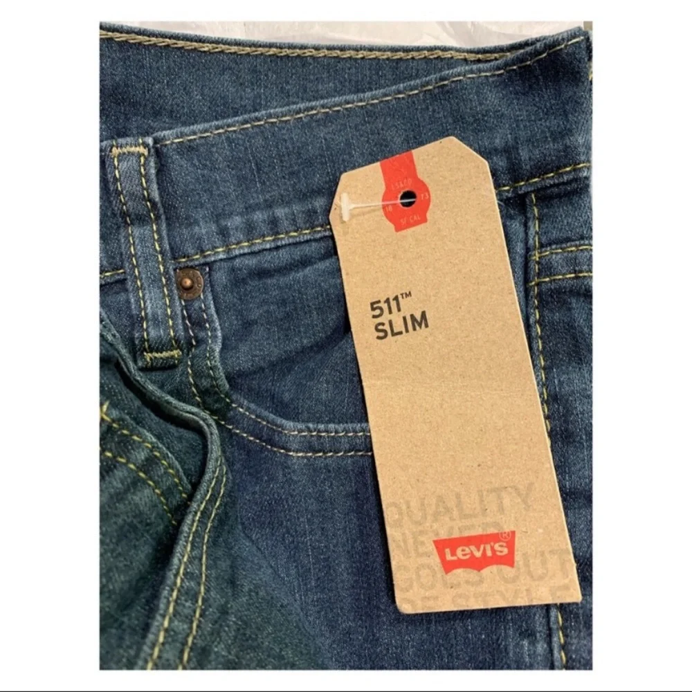 Flash Sale Levi’s Jeans Men Denim 511 Slim Fit Jeans NEW WITH TAGS Size 30